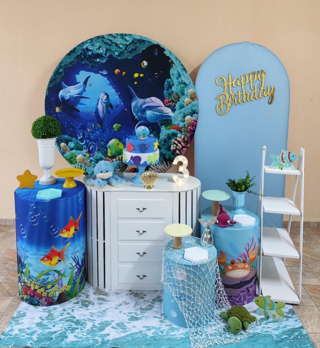 Fundo do Mar Menino Kit Diamante II