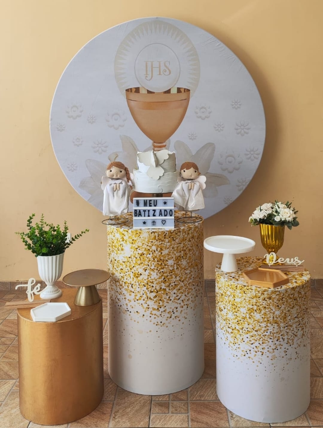 Eucaristia Unissex Kit Prata