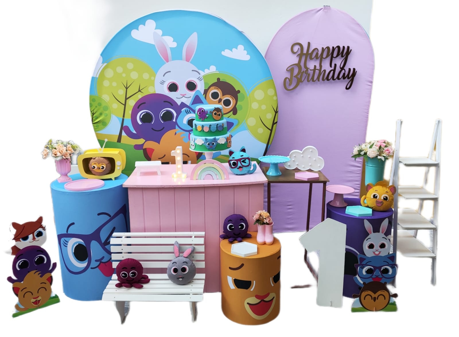 Bolofofos Menina Kit Platina