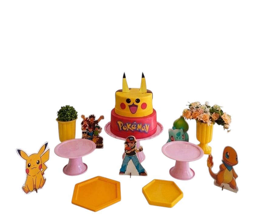 Pokemon Menina Kit Cantinho