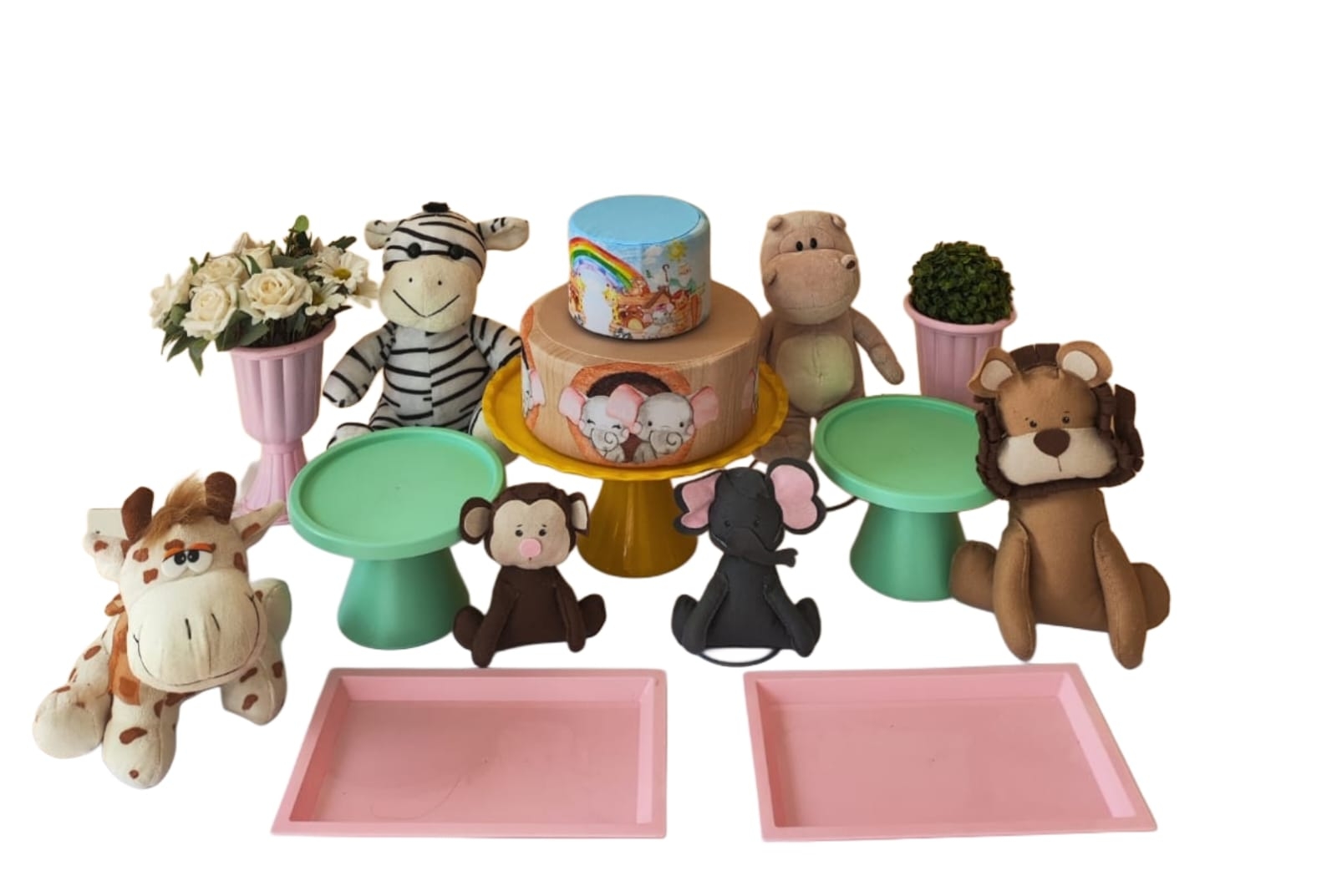 Arca de Noé Menina kit Cantinho 