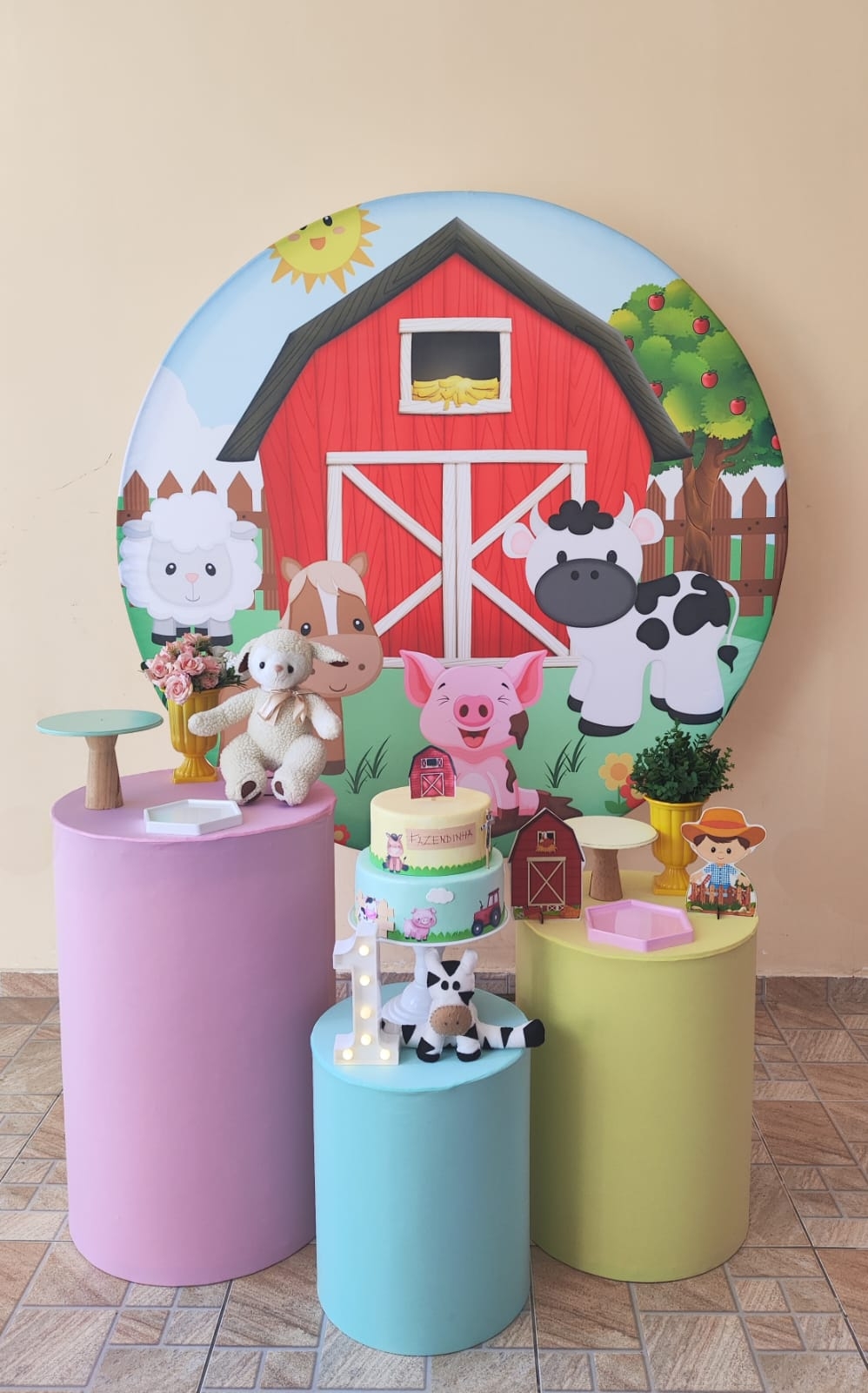 Fazendinha Menina Kit Bronze II