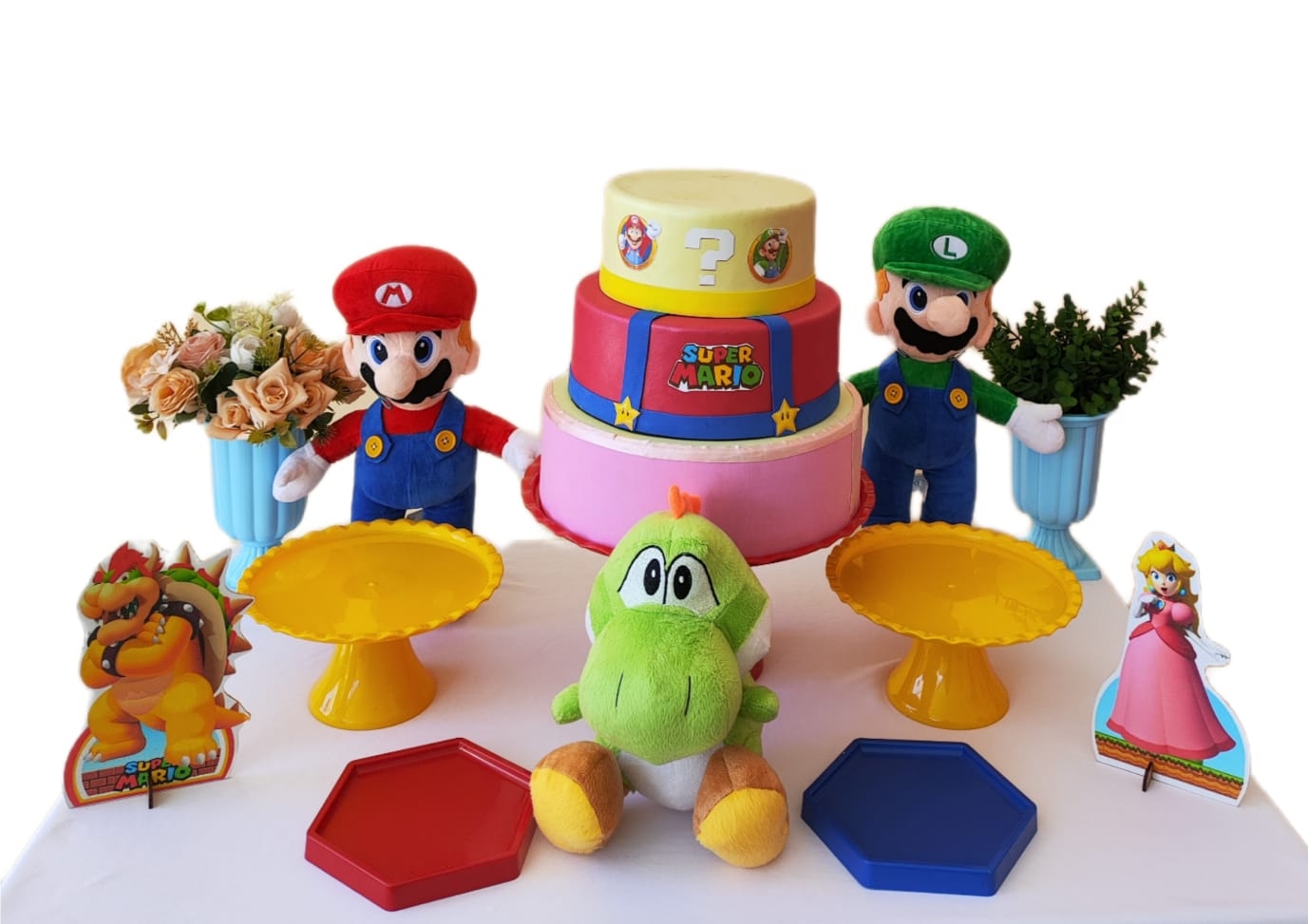 Mario Bros Menina Kit Cantinho