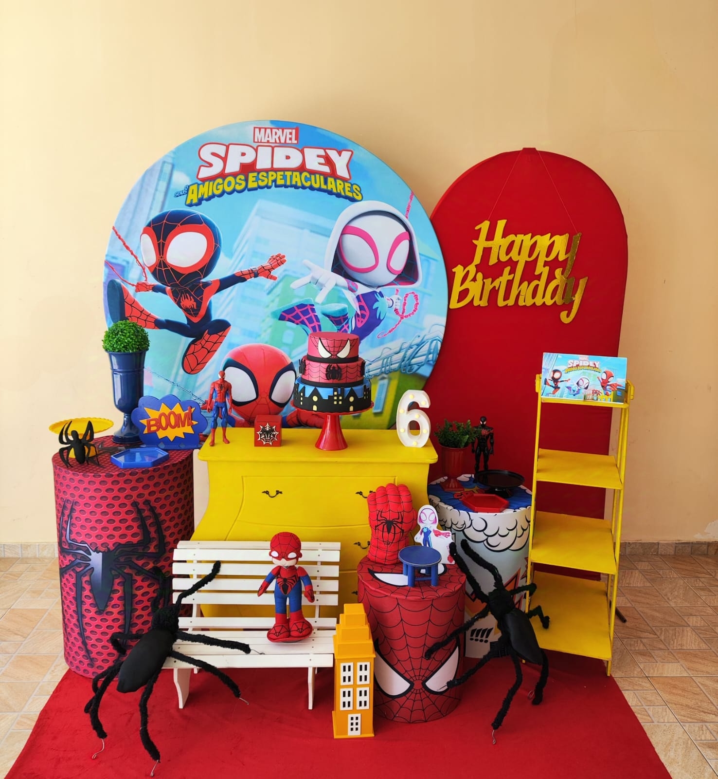 Spidey e Seus Amigos Espetaculares Kit Diaman