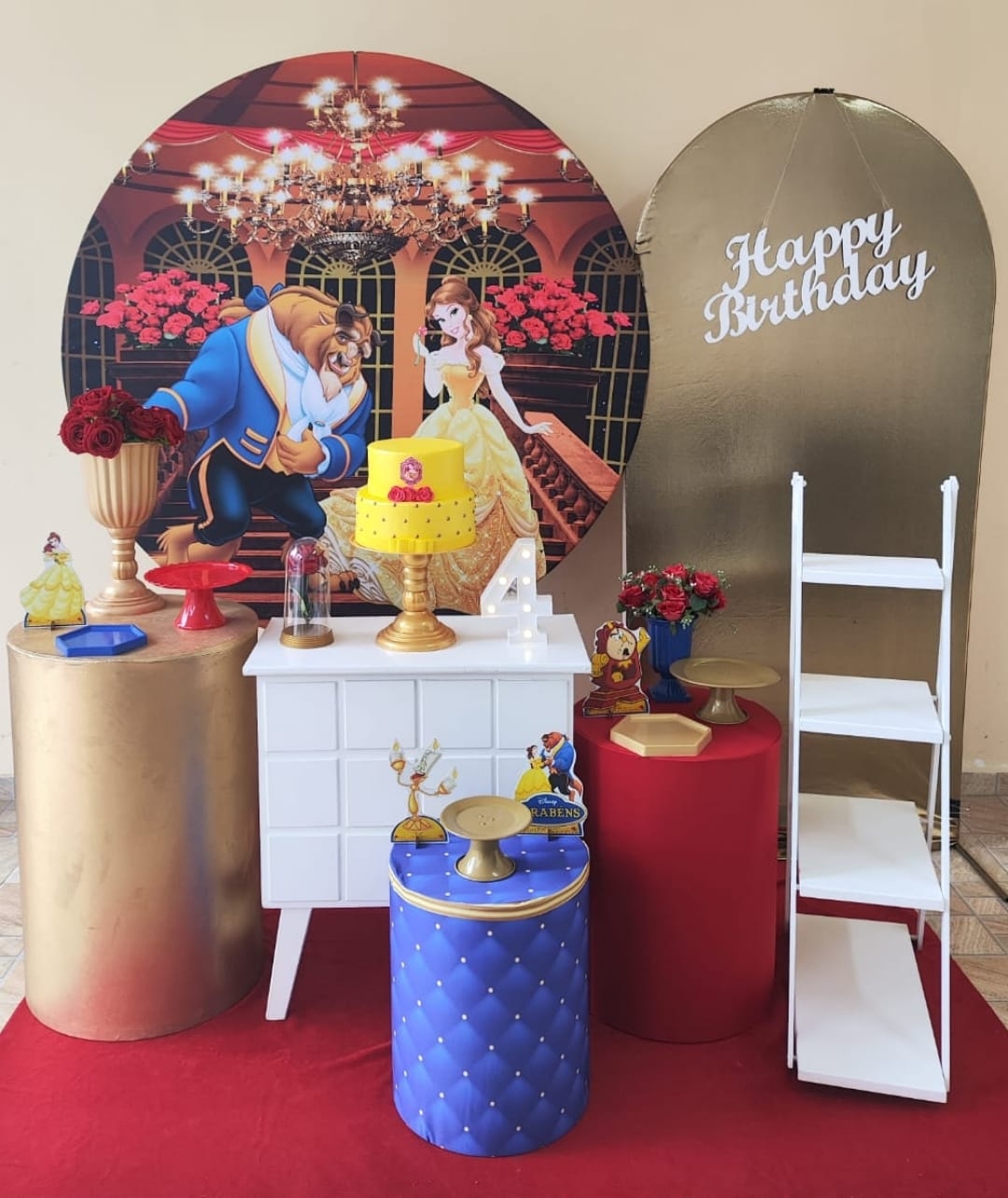 A Bela e a Fera kit Diamante