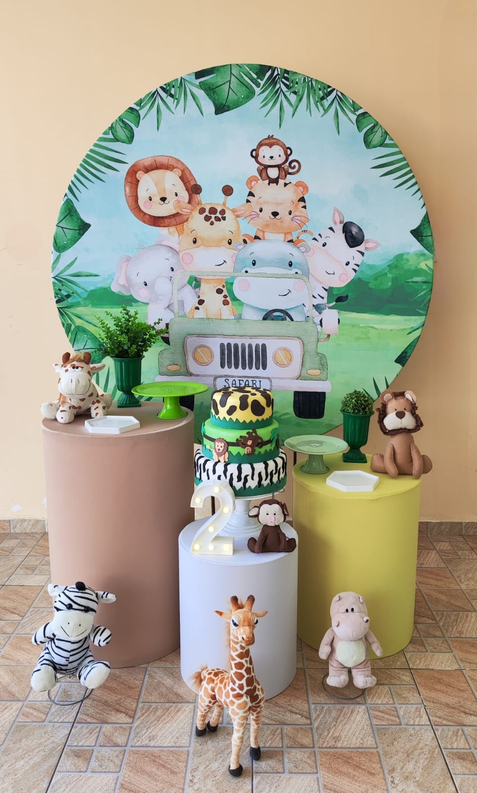 Safari Capa Verde Menino KitBronze ||