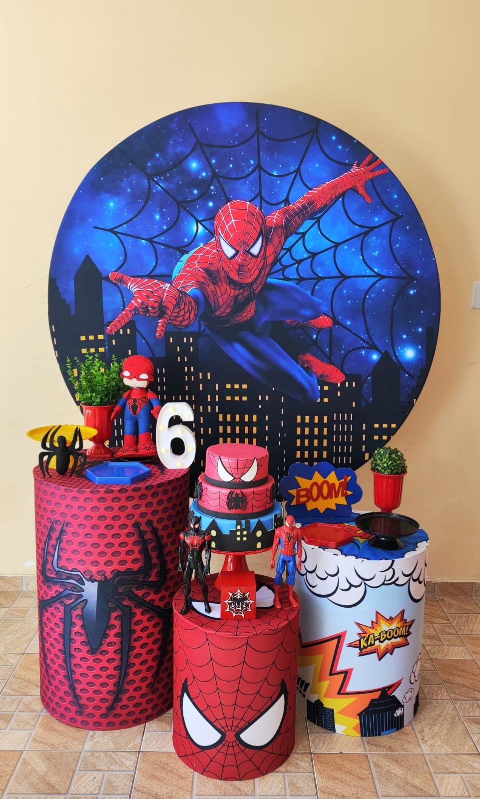 Homem Aranha  Kit Prata