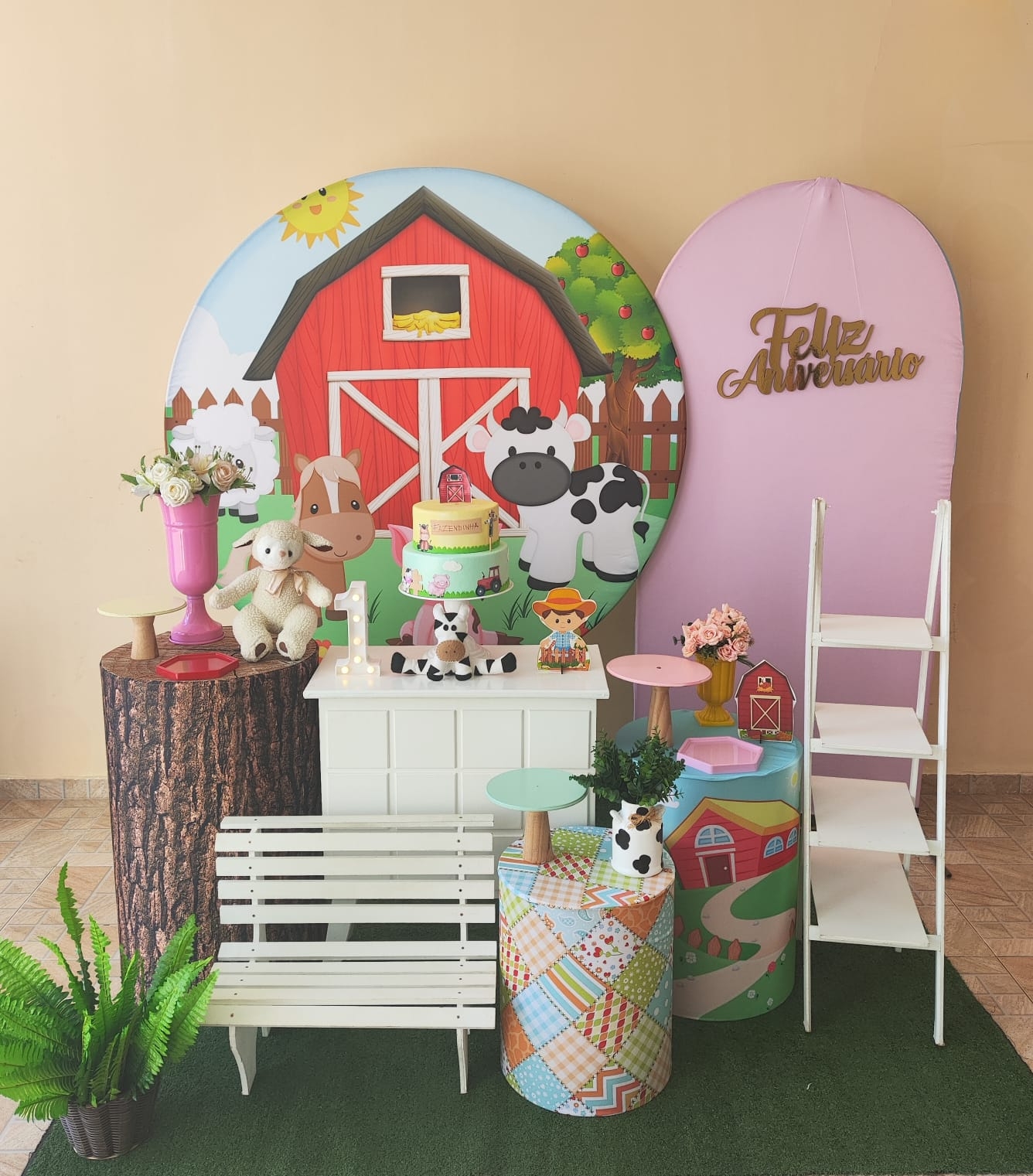 Fazendinha Menina Kit Diamante 