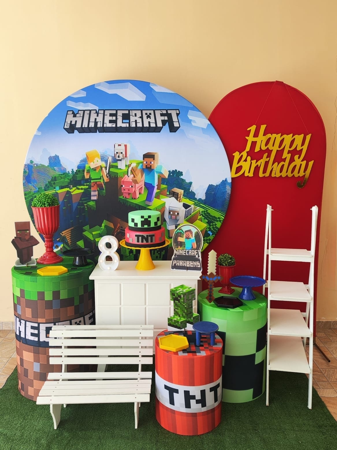 Minecraft Kit Diamante