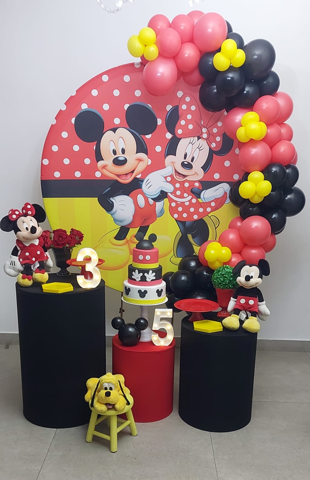 Mickey e Minnie Bronze II Modelo II