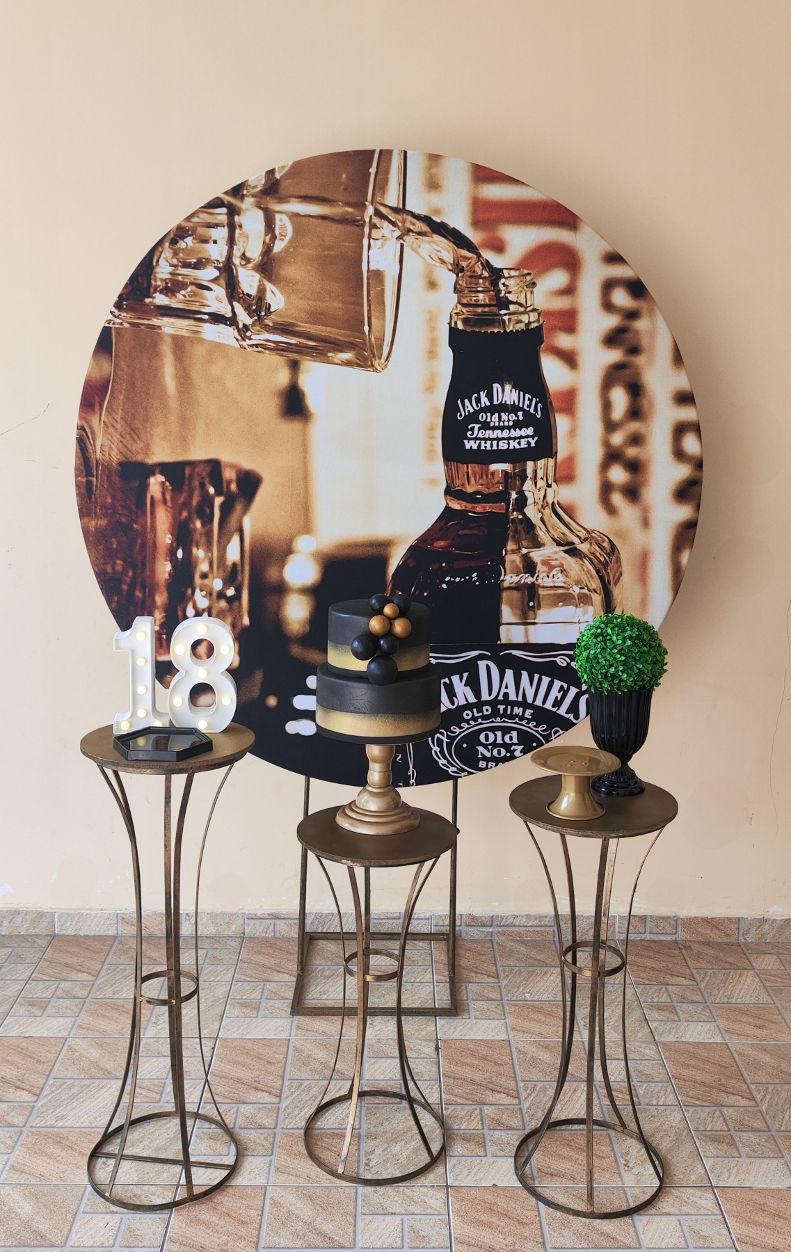 Jack Daniel's Masculino Kit Ouro