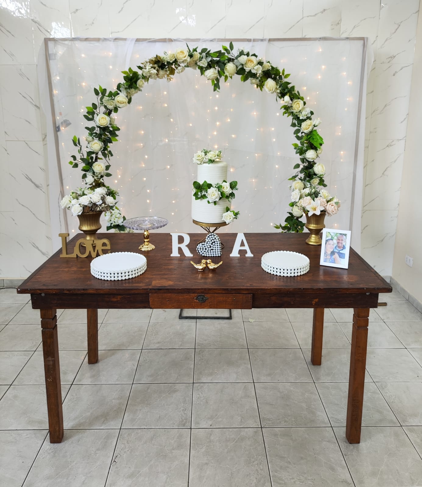  Casamento e Noivado Cortina de Led  e Arco c