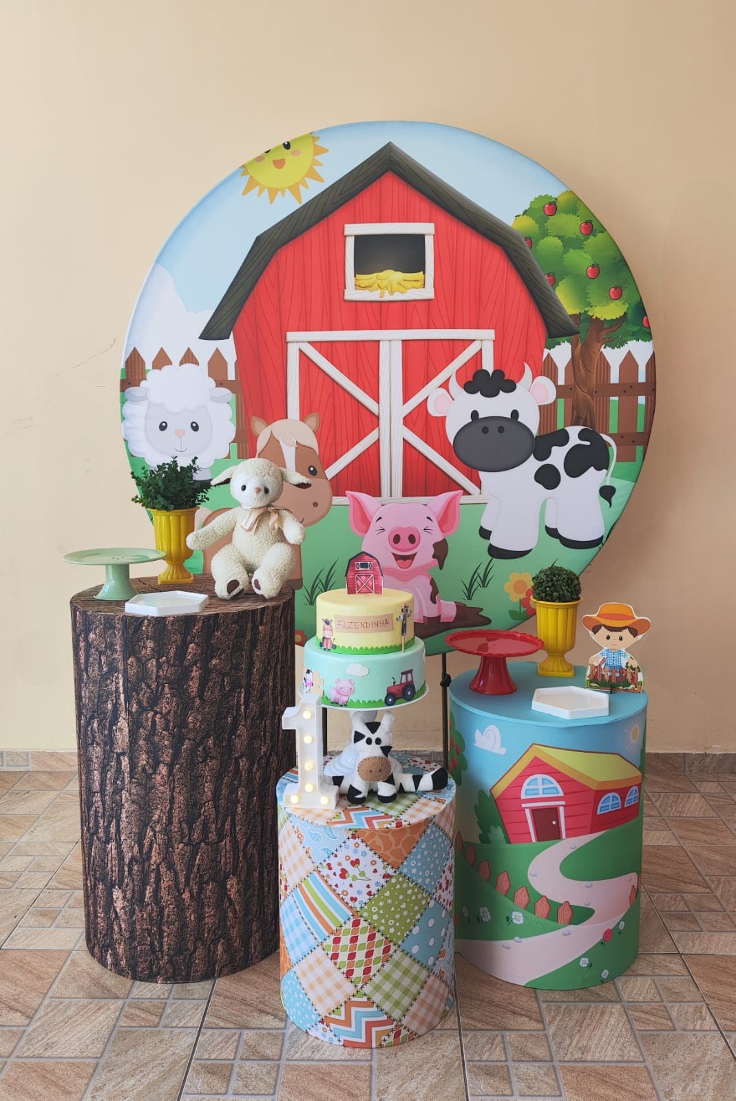 Fazendinha Menino Kit Prata II