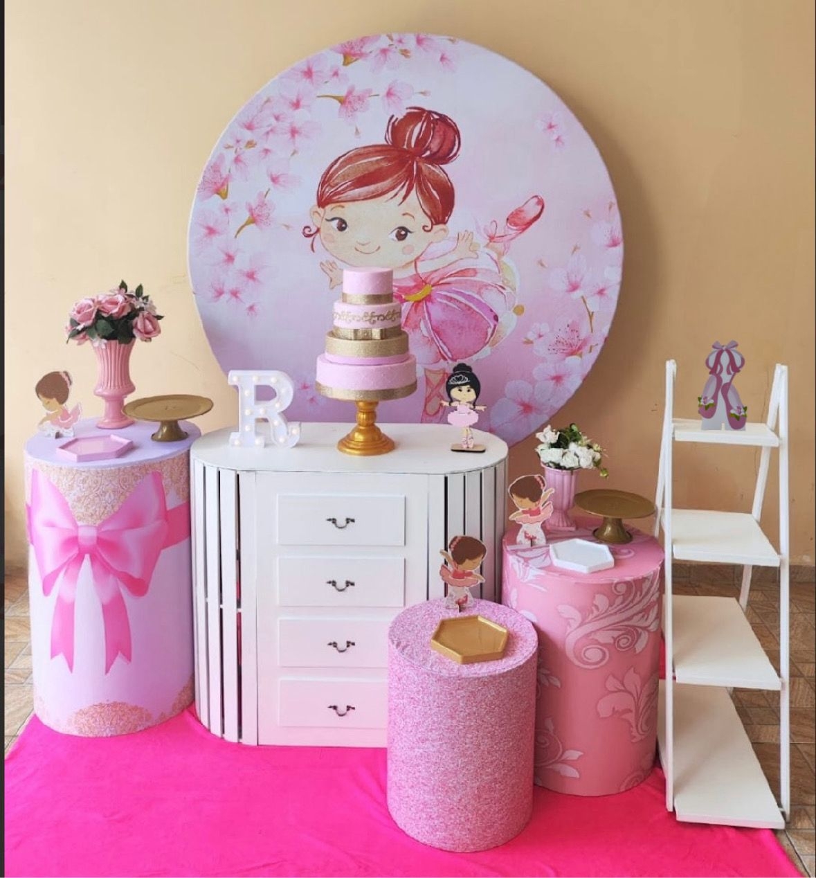 Bailarina Modelo 2 Kit Ouro