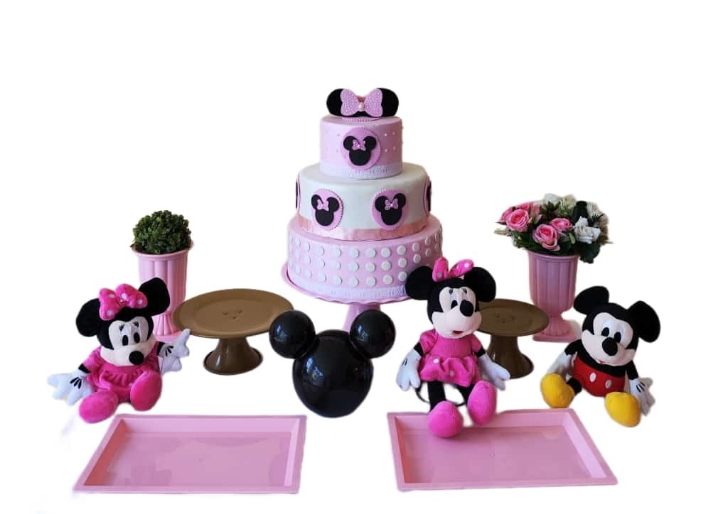 Minnie Rosa kit Cantinho 
