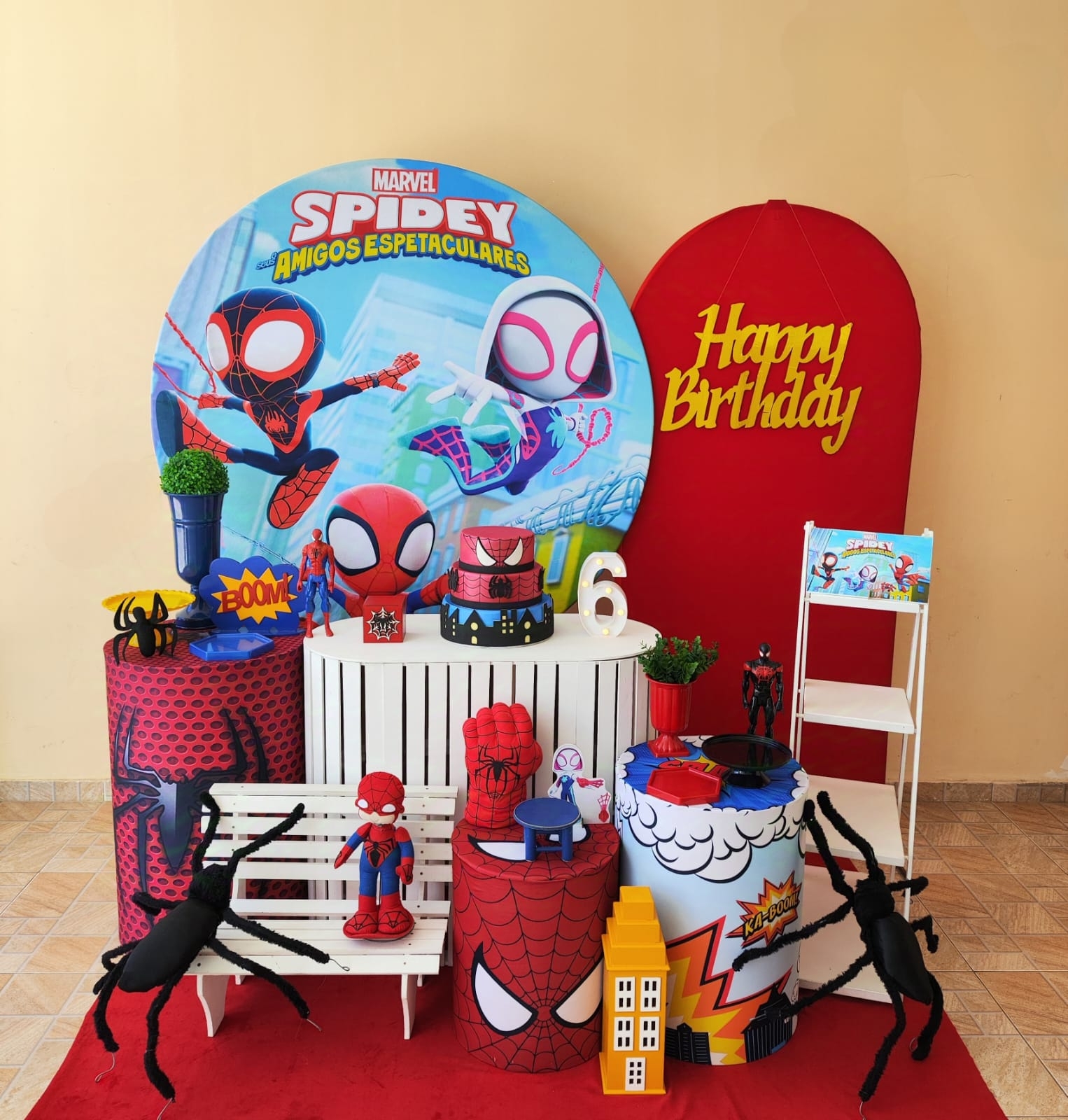 Spidey e Seus Amigos Espetaculares Kit Diaman