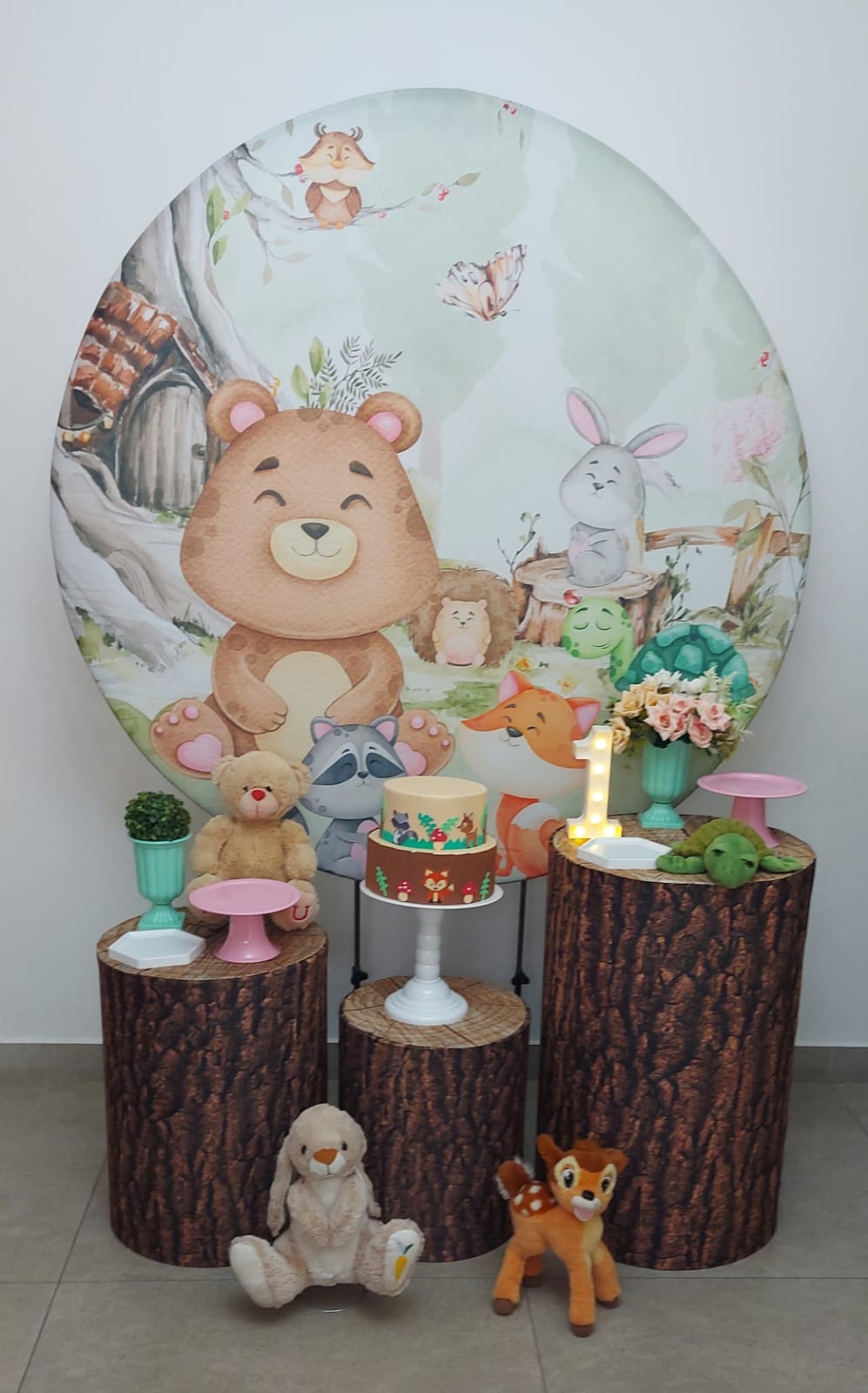 Bosque Menina Kit Prata