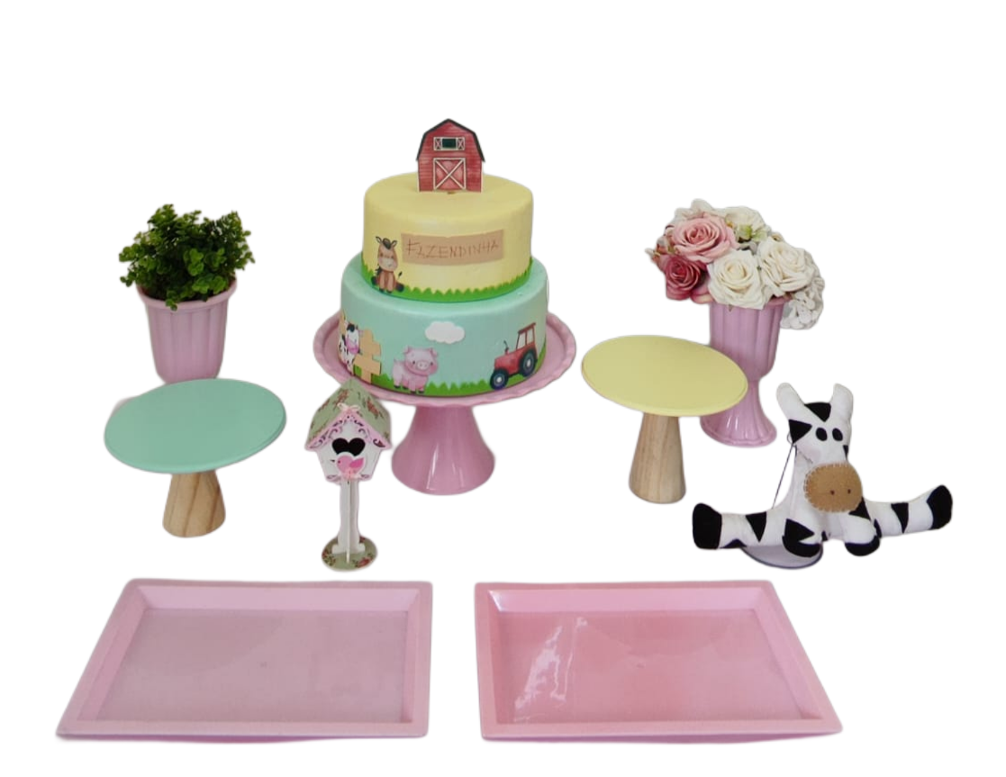 Fazendinha Menina Kit Cantinho 