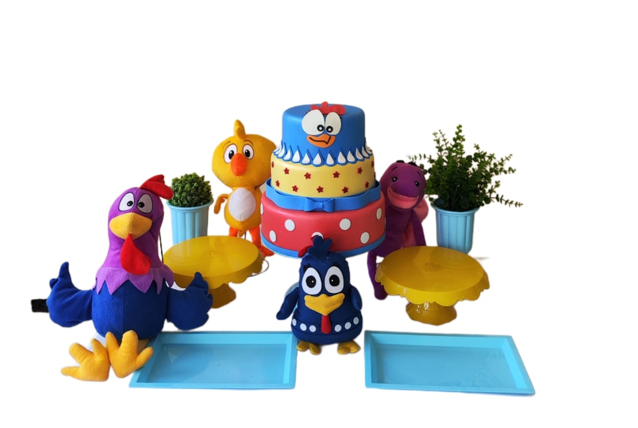 Galinha Pintadinha Menino Kit Cantinho