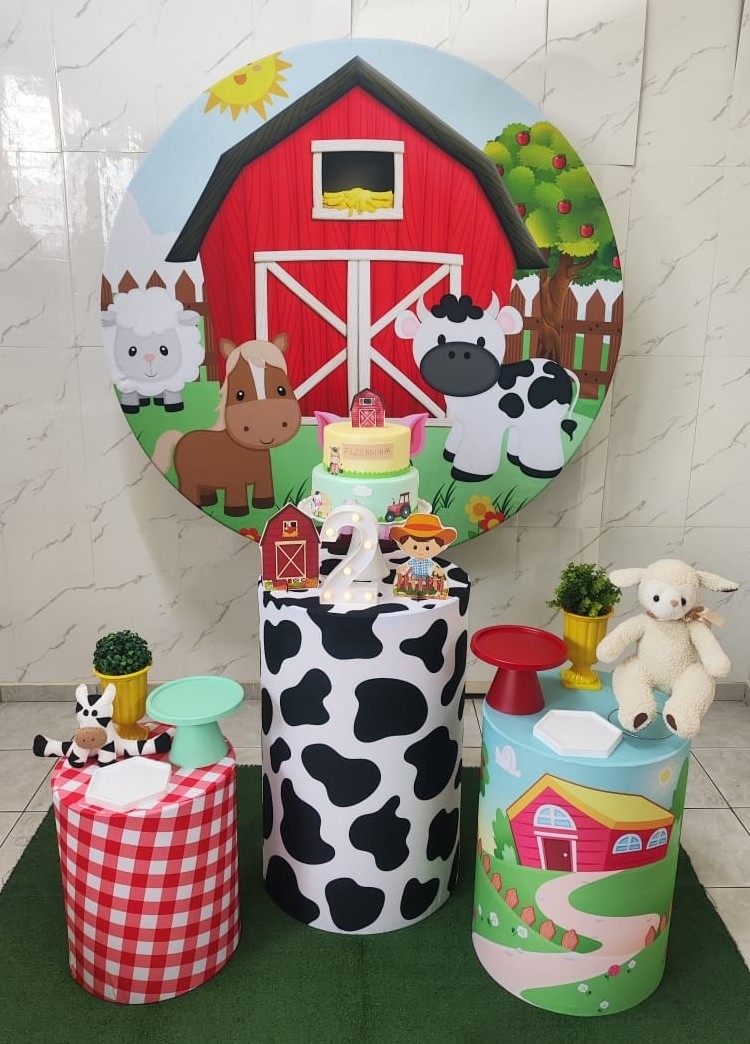 Fazendinha Menino Kit Prata 