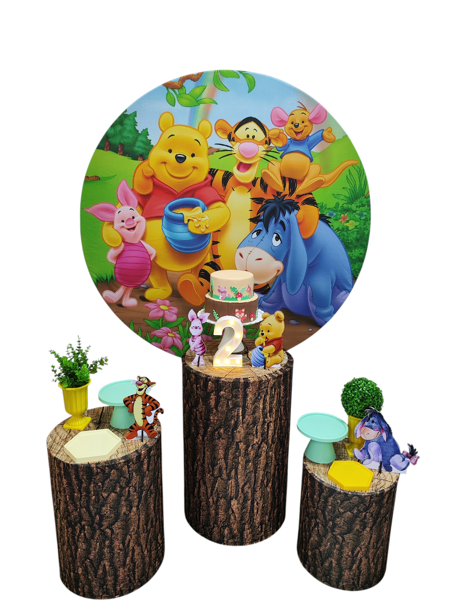  Ursinho Pooh Kit Bronze