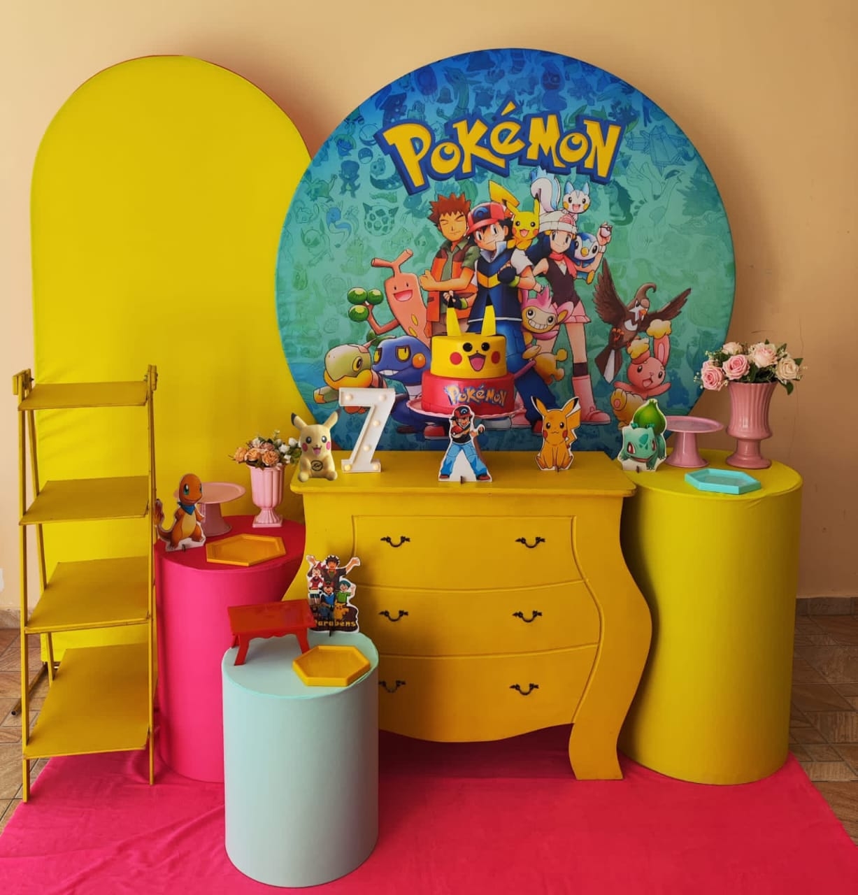 Pokemon Menina Kit Diamante