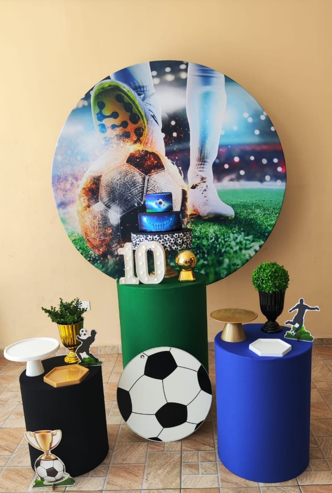 Futebol pé na bola Kit Bronze II 