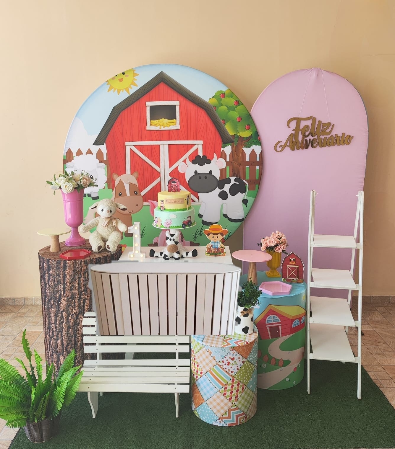 Fazendinha Menina Kit Platino