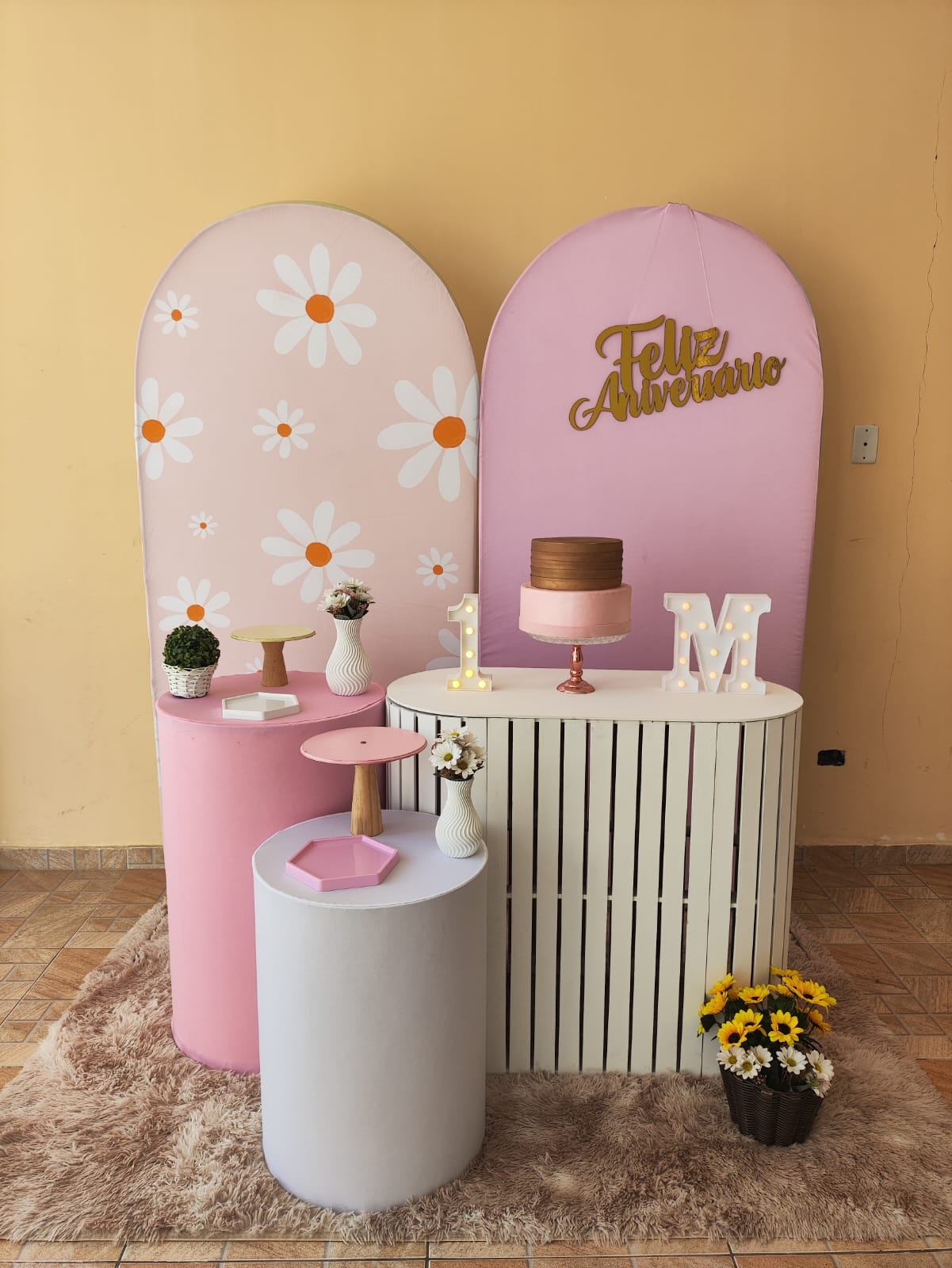 Margaridas Capa Rosa