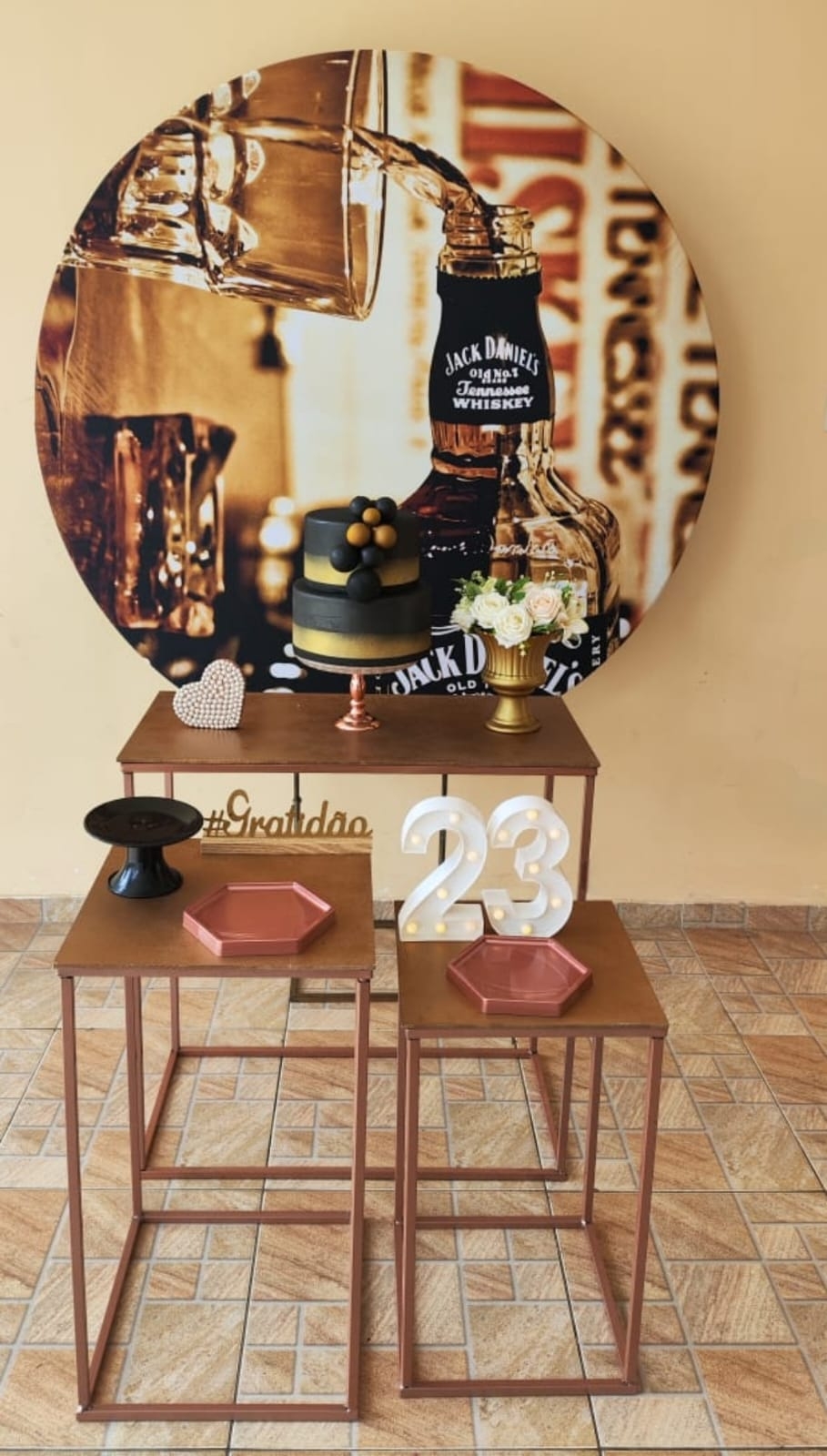 Jack Daniel's Feminino Kit Ouro