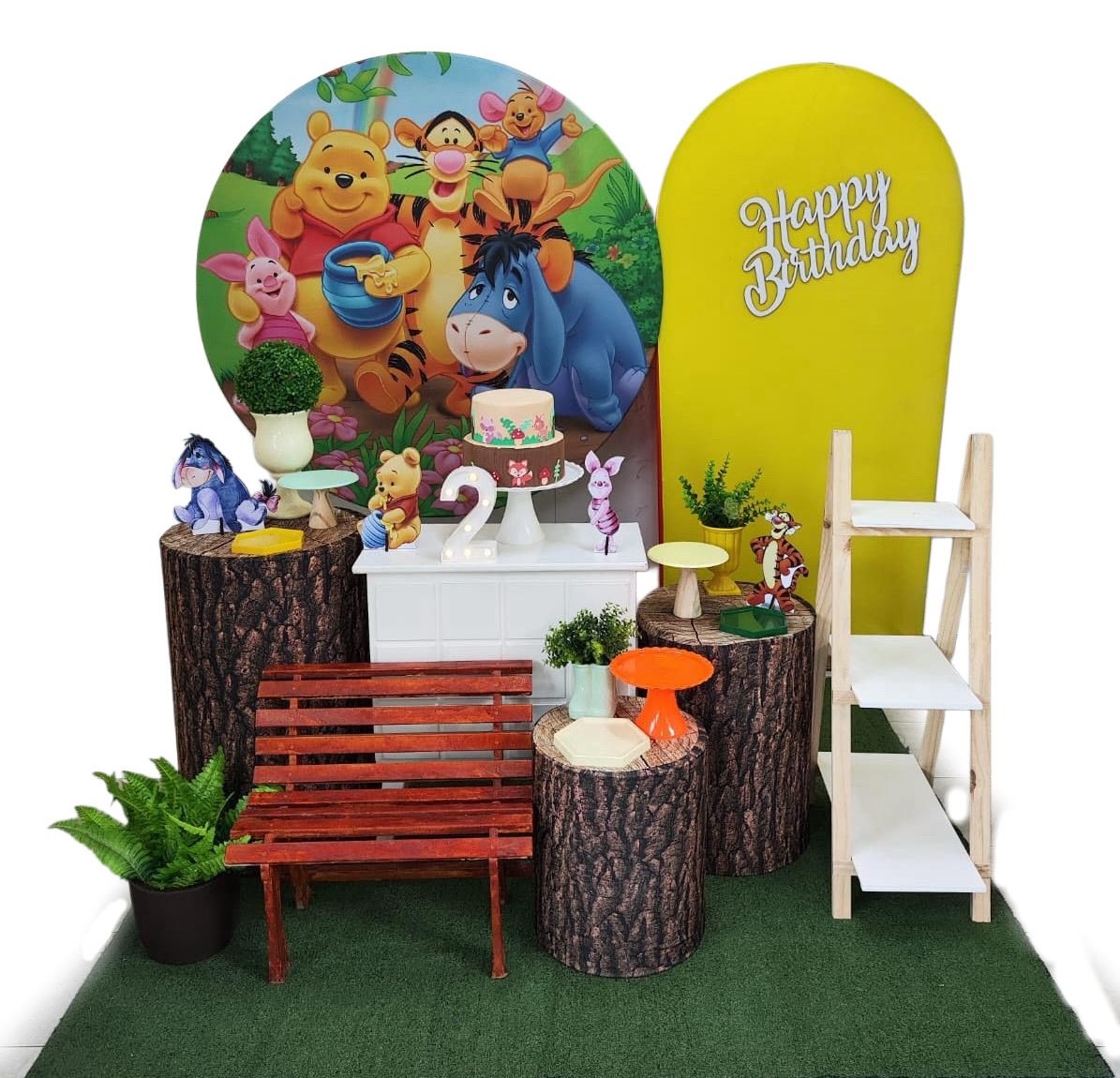 Ursinho Pooh Kit Diamante 