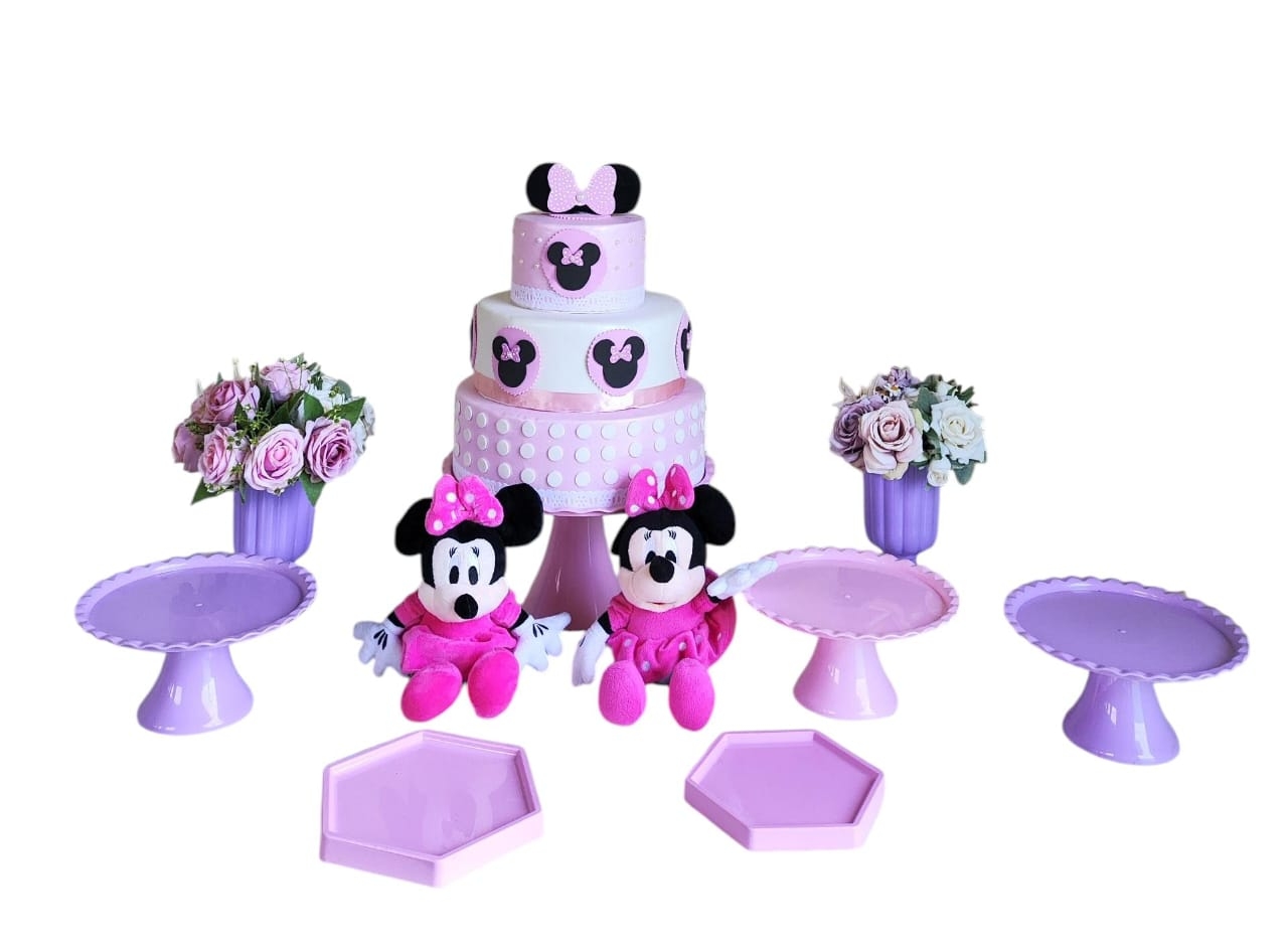 Minnie Rosa kit Cantinho 