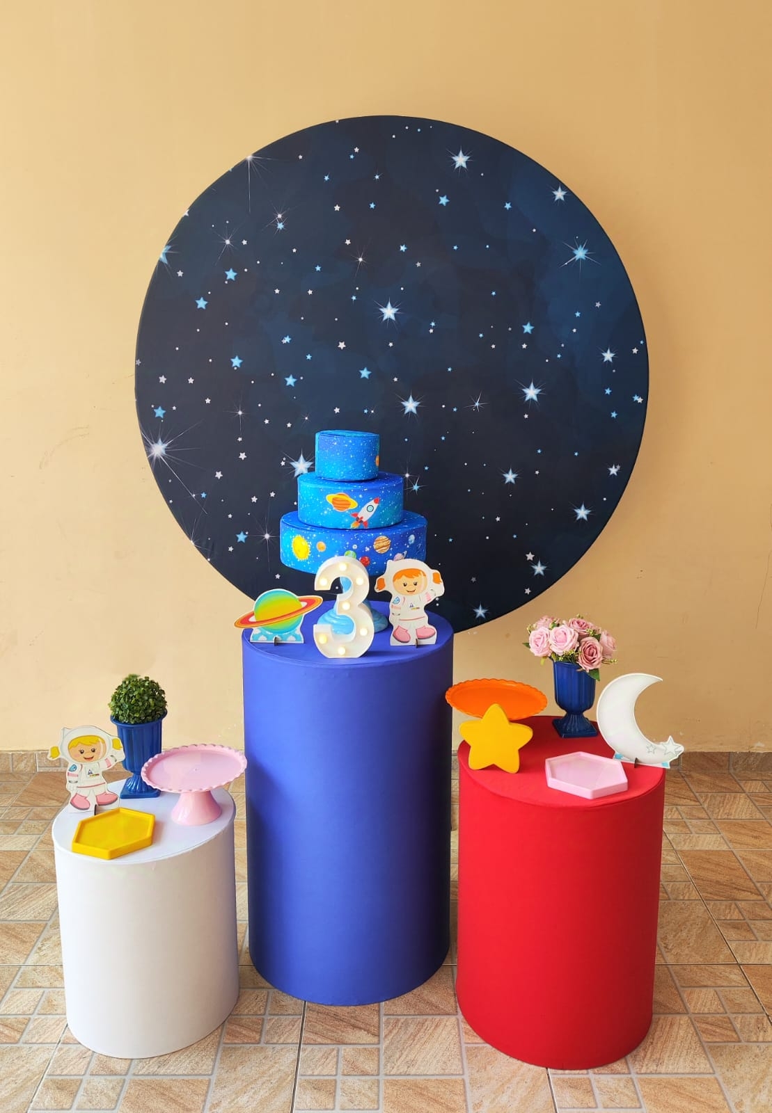  Galáxia / Astronauta Menina Kit Bronze II