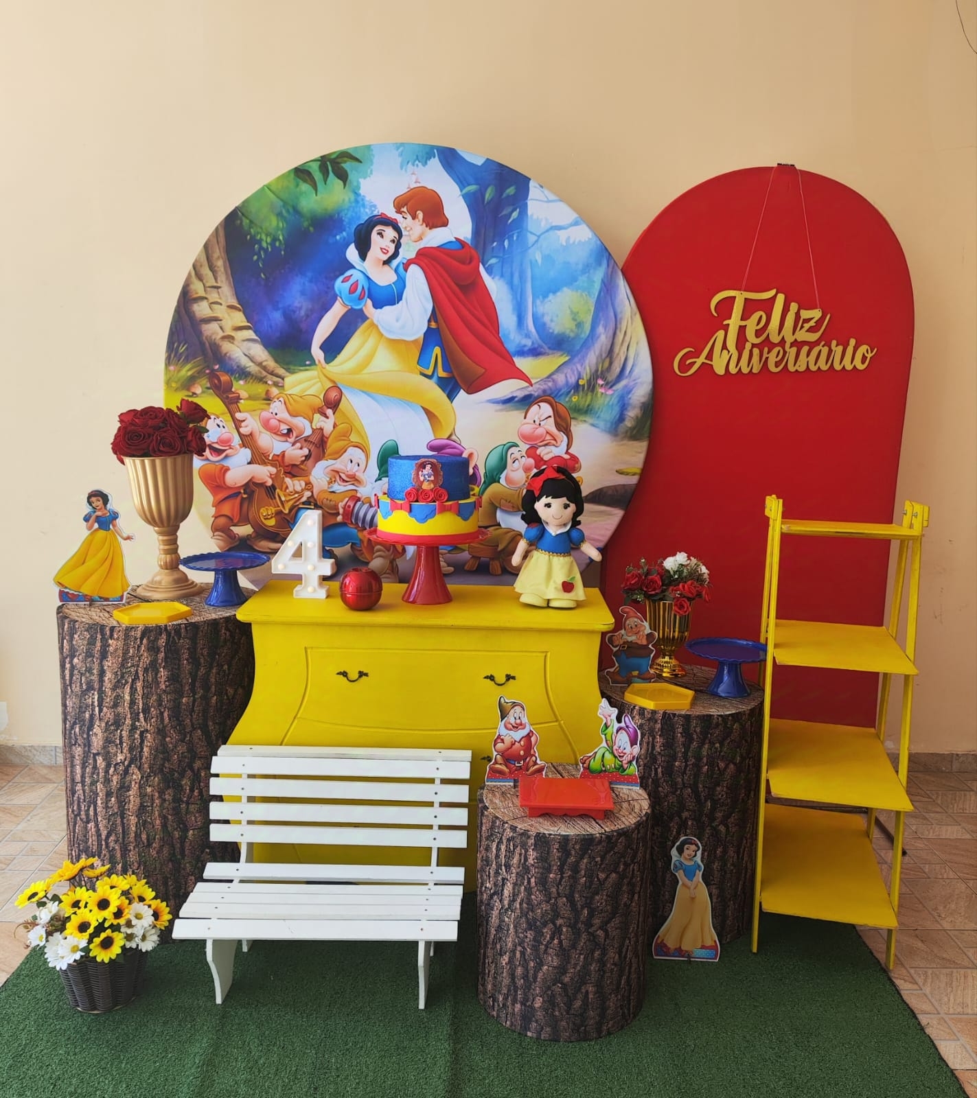 Branca de Neve Kit Diamante