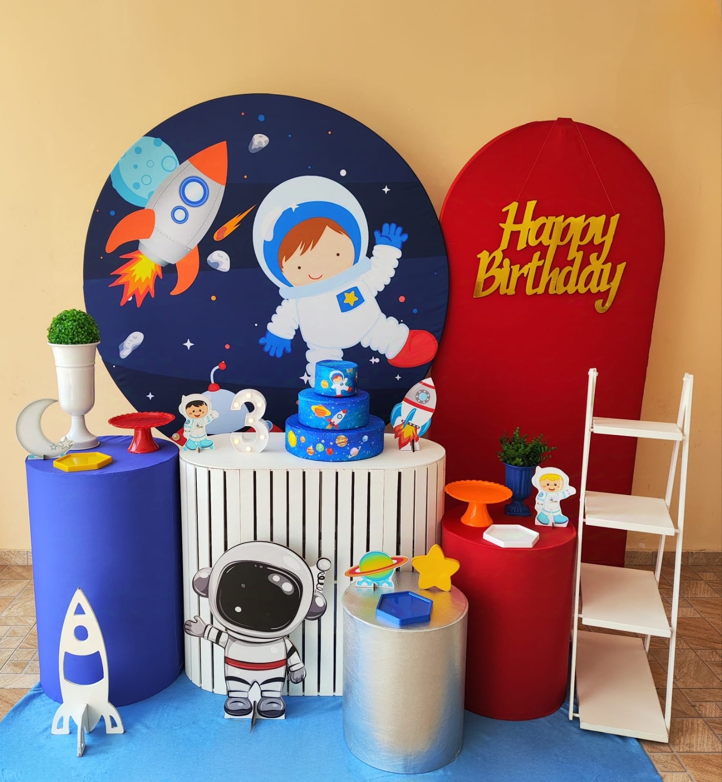 Astronauta menino Kit Diamante II