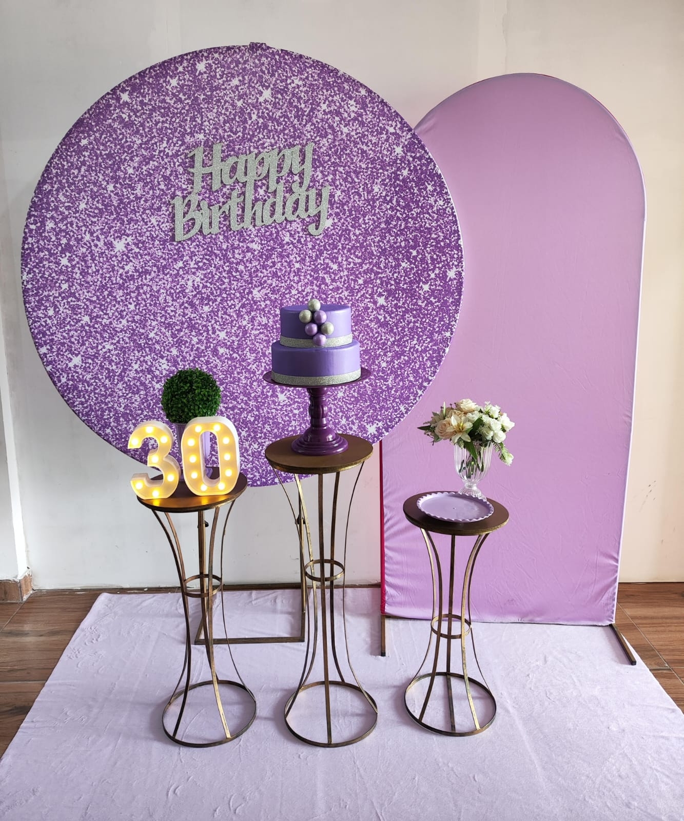 Glitter lilas Kit Diamante