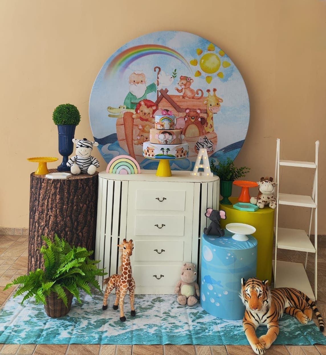 Arca de Noé Menino Kit Ouro