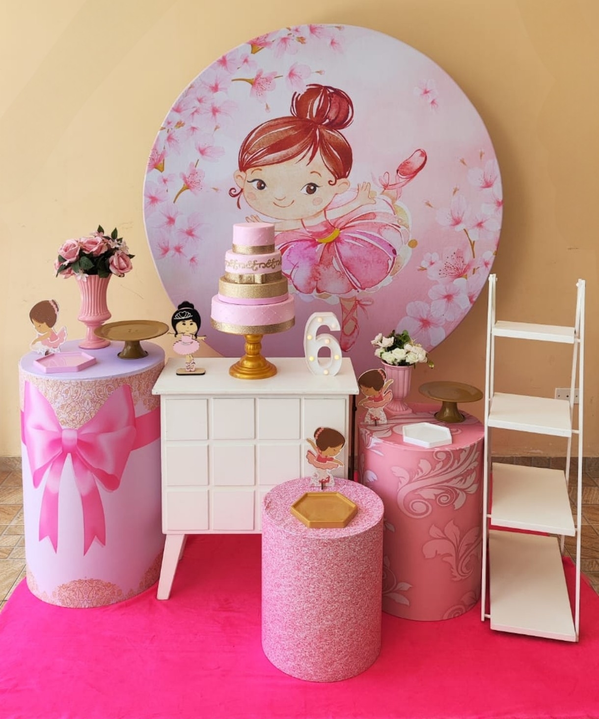 Bailarina Modelo 2 Kit Ouro