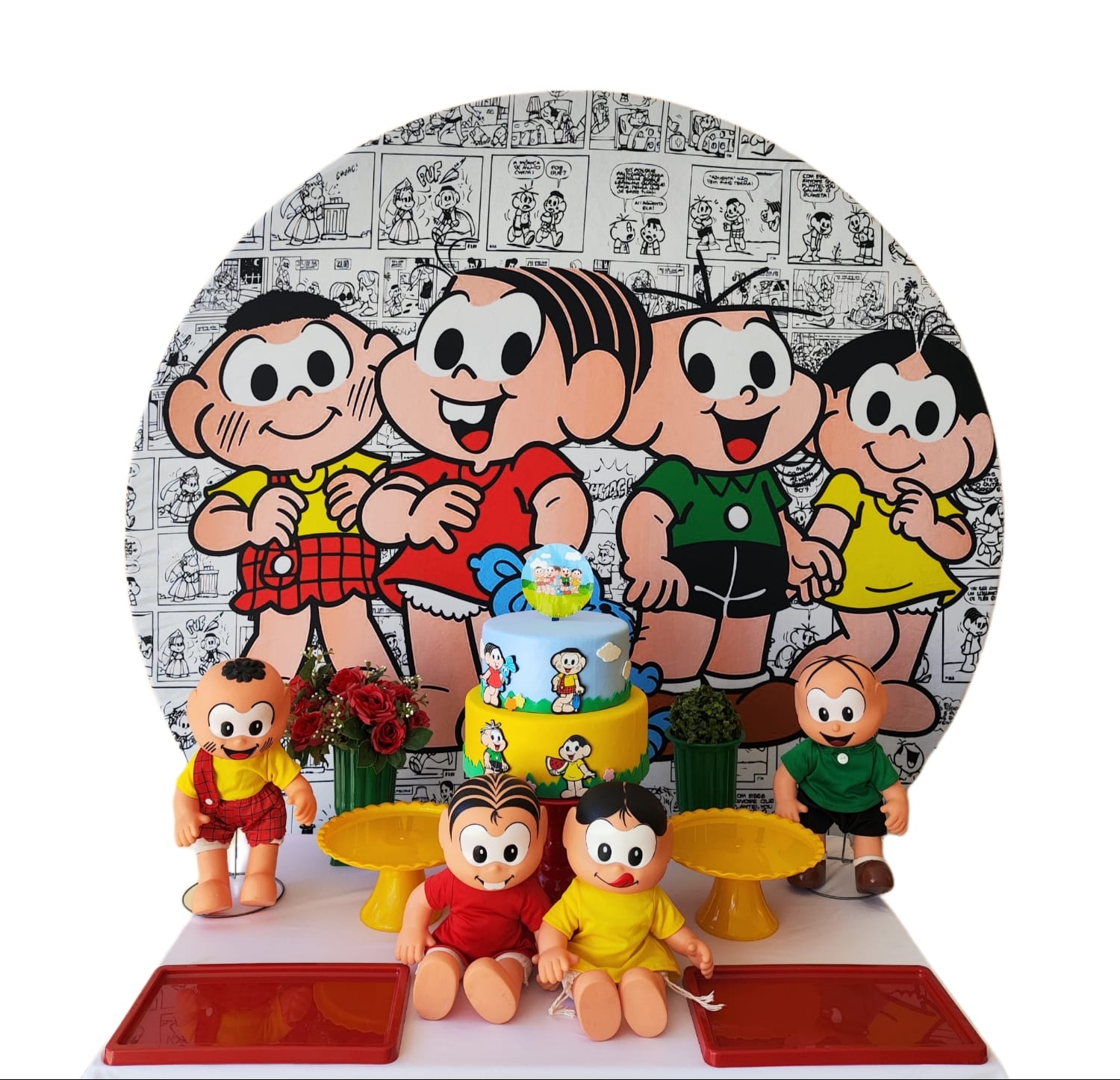 Turma da Mônica Menina Kit Bronze