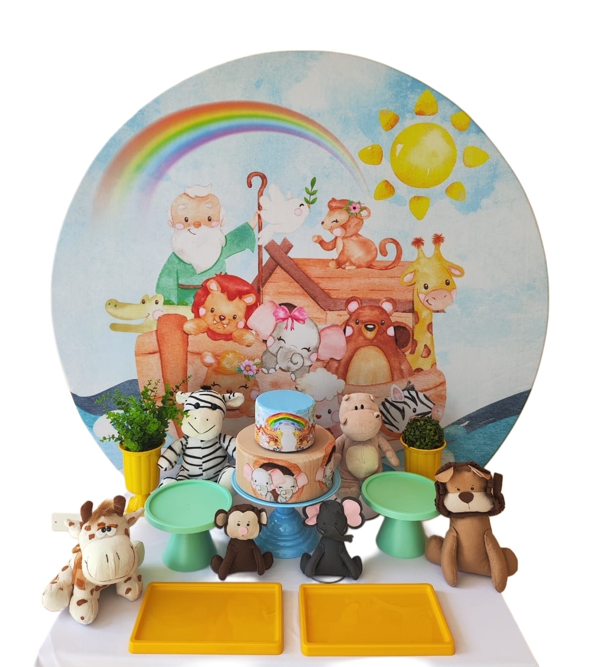 Arca de Noé Menino kit bronze 