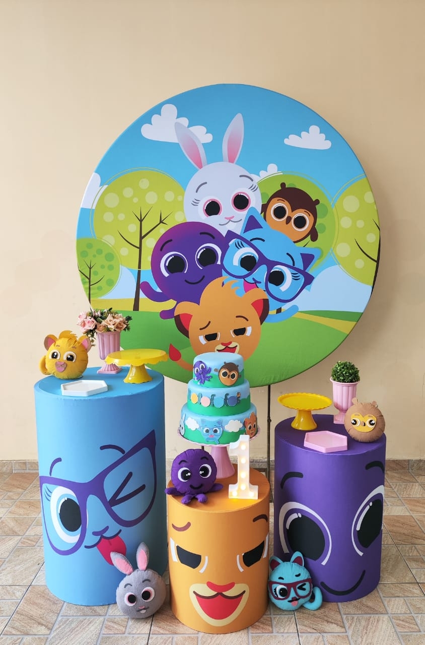 Bolofofos Menina Kit Prata