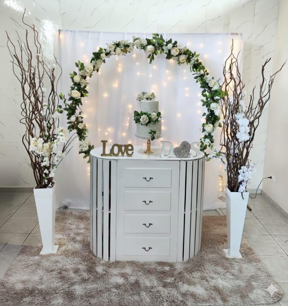  Casamento e Noivado Cortina de Led e Painel 