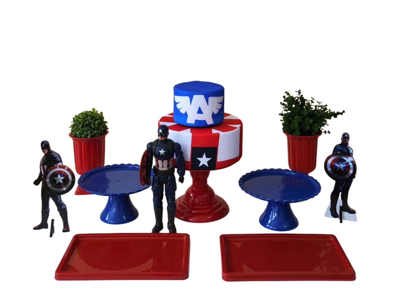 Capitão América kit Cantinho 