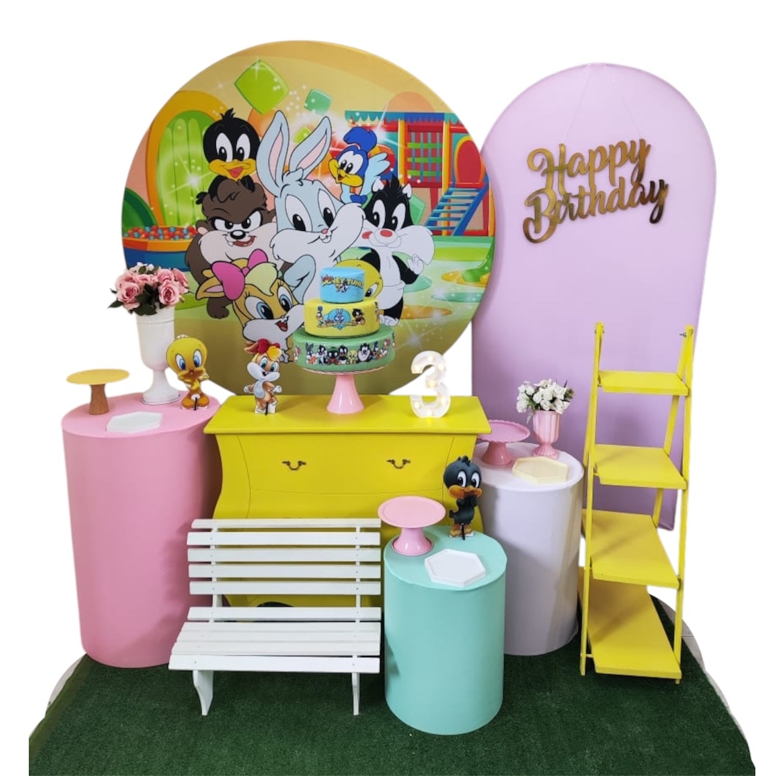 Looney Tunes Menina Kit Diamante 