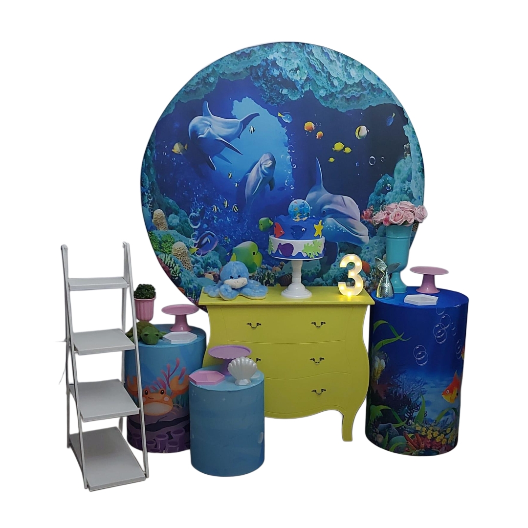 Fundo do Mar Menina Kit Ouro