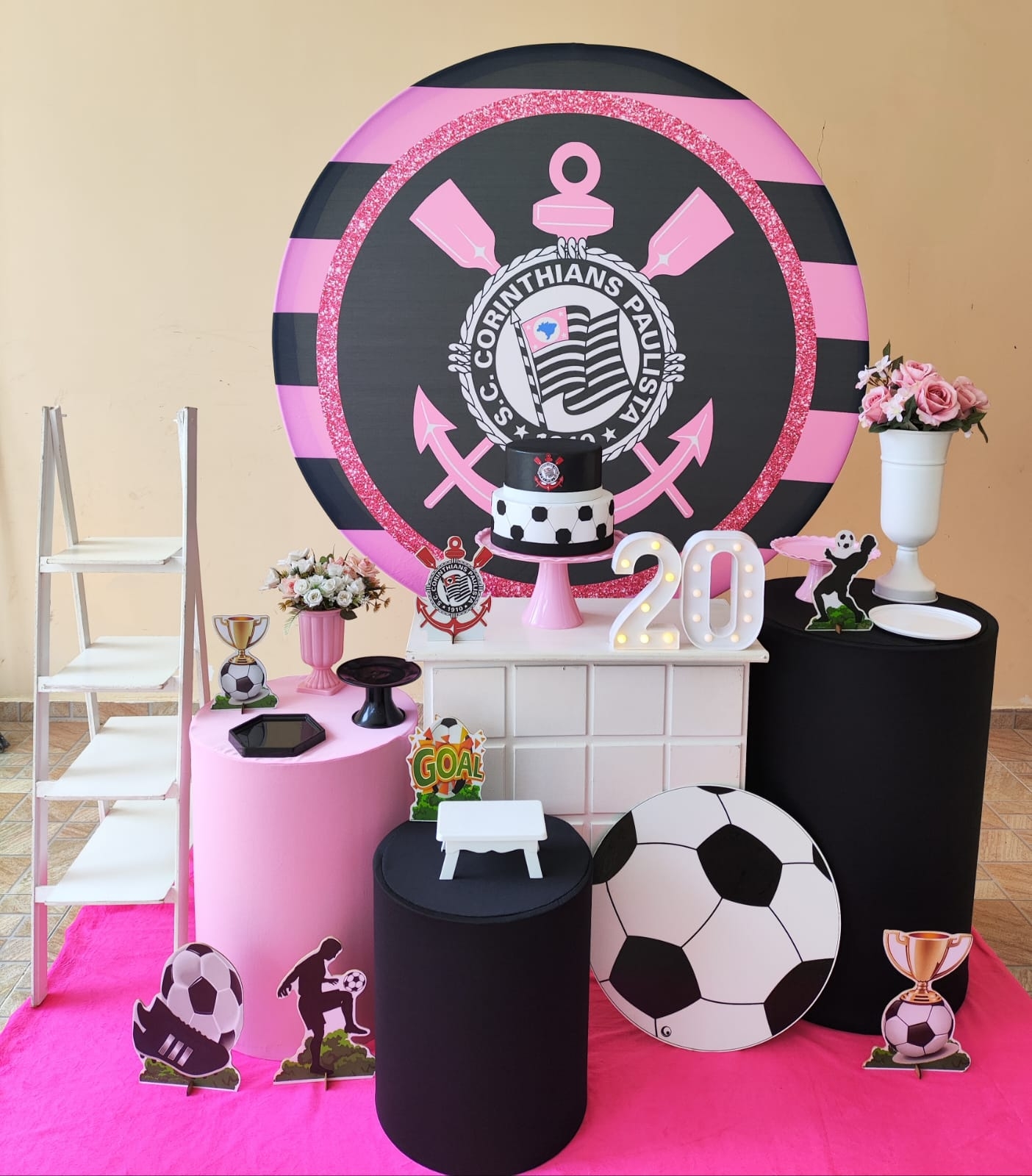 Corinthians  Feminino Kit Ouro