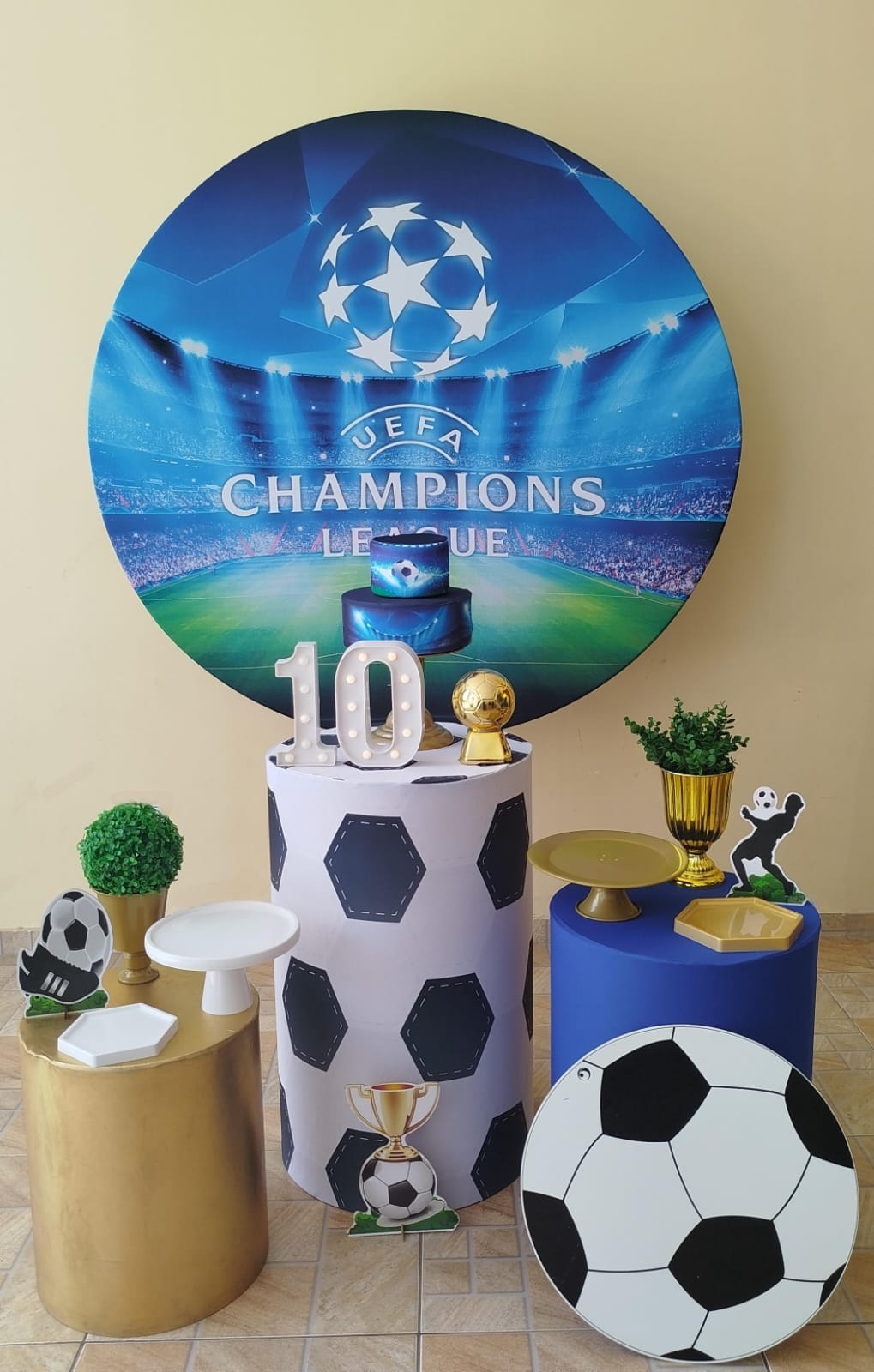 Champios League Kit Prata