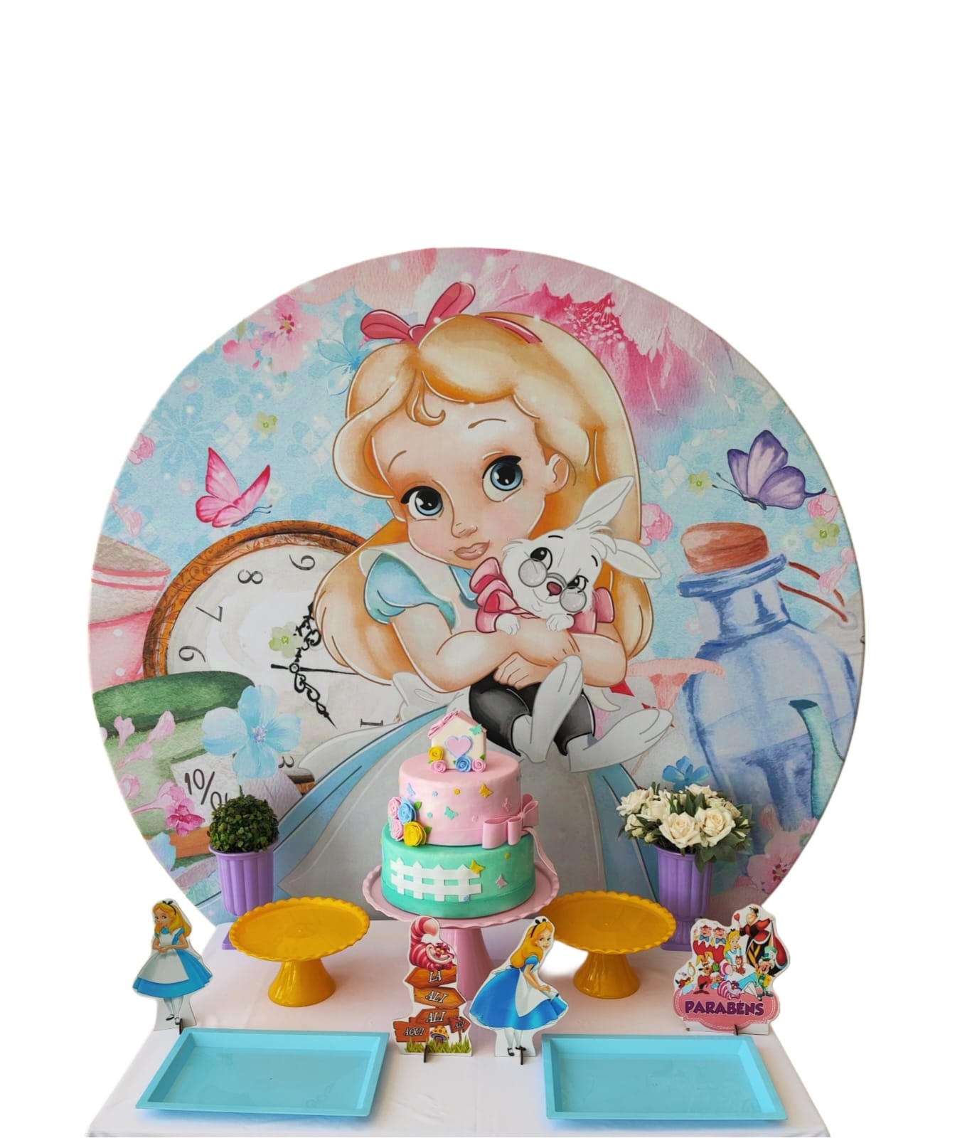 Alice no Pais das Maravilhas Kit Bronze 