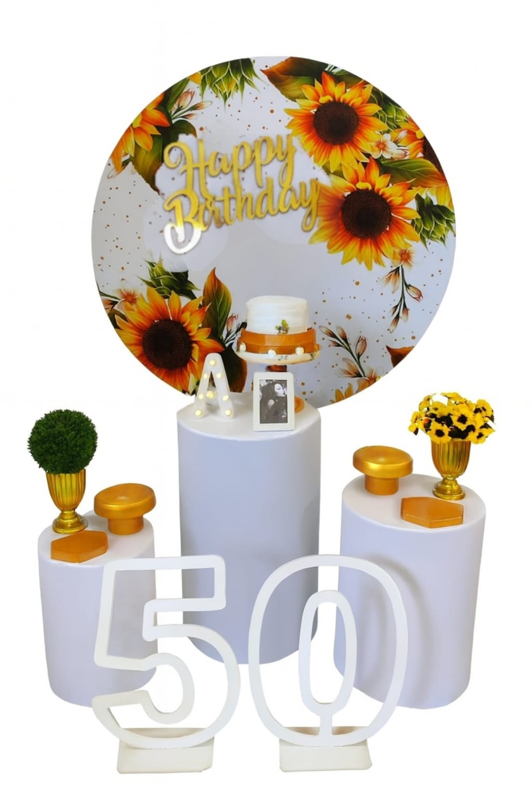 Girassol Capa Branca Kit Bronze VI