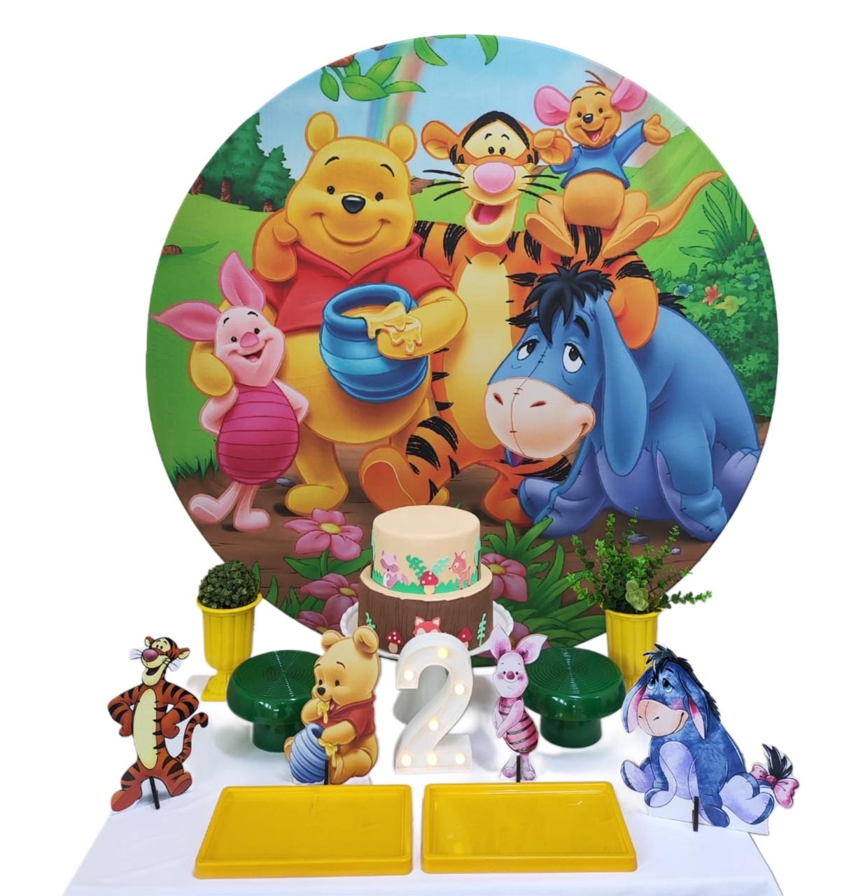 Ursinho Pooh Kit Bronze